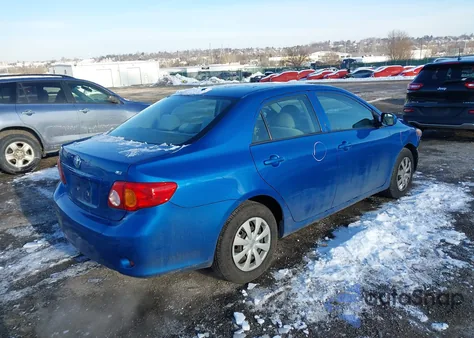 2010 Toyota Corolla Le from USA, damaged, VIN 2T1BU4EE1AC504962